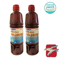 Baekryeong double ripened canary fish sauce 1KG HACCP certified domestically produced safe delivery umami taste Ilmi Food
