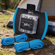 FLYTOP 1Set Multifunctional Rope Tightener Quick Tie-Down Fixer Tensioner for Outdoor Camping Tent a