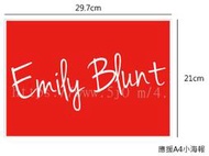 Emily Blunt 艾蜜莉布朗 海報 / 海報訂製