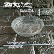 Round Pudding Tray Round Tray Coaster/ BENING PER 10 pcs Bekas Puding Bekas Dadih