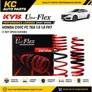 Honda Civic FC TEA FK7 KYB Ultra Flex Lowered Sport Spring Set 4PCS
