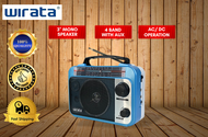 Wirata / LT-Q1 / Portable Radio / Speaker / 4 Band / AUX / FM / MW / SW1 / SW2 / Ready Stock !!!