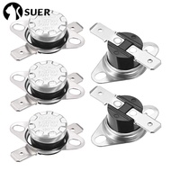 SUERHD 5pcs Thermostat, KSD301 N.C Adjust Temperature Switch, Portable Normally Closed 120°C/248°F Snap Disc Temperature Controller