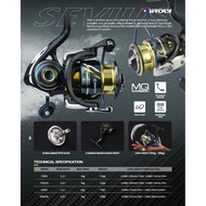 IROLY SEVIUS REEL hg 1000 2000 IROLY CARBON REEL/