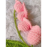 Dearie Bellis: Big Premium Crochet Lily of the Valley / Flower Bouquet / Graduation / Wedding / Vale