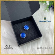 CLEARANCE SALE Brown Cufflinks, Red Cufflinks, Blue Cufflinks, Navy Blue Cufflinks, Yellow Cufflinks