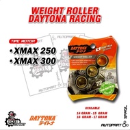 Roller Xmax 250 300 Old New Connected X-max X max Daytona Racing 1 SET CONTAINS 3 PIECES 23x18