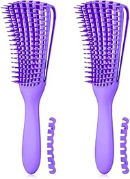 Hair Brush for Afro America/African Hair Textured 3a to 4c Wavy/Curly/Coily/Wet/Dry/Oil/Thick/Long H