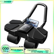 [Jocestyle Outdoor Mall]AB Roller Wheel Trainer กล้ามเนื้อหน้าท้องด้วย LCD Display Core Trainer เพิ่