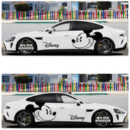 CANJING | สติกเกอร์รถการ์ตูน Disney Mickey & Minnie