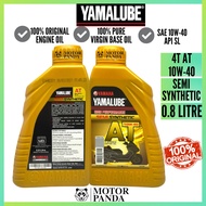 YAMAHA YAMALUBE SCOOTER 10W40 AT 4T SEMI SYNTHETIC 4T ENGINE OIL MOTORCYCLE LUBRICANT MINYAK HITAM E
