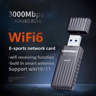 Comfast | AX5400 Tri-Band WiFi6 5G Dual-Band USB Network Adapter