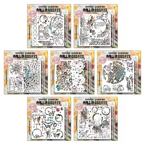 Circle Mosaic Stencil 2025 New Metal Cutting Dies For DIY Scrapbooking Crafts Maker Photo Album Temp