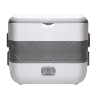 Portable Electric Lunch Box Heating Single Double Layers Stainless Steel Cooking Lunch Boxes Food St