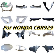 For HONDA CBR929 2000 - 2001 Plastic Fairings CBR 929 00 01 Unpainted ABS Fairing CBR 929 2000 2001 