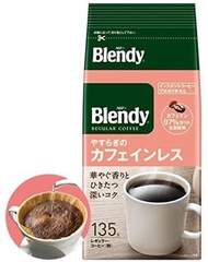 (訂購) 日本 AGF Blendy Regular Coffee 低咖啡因 咖啡粉 135g (2 包裝)