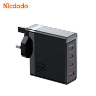 Mcdodo UK Plug 100W GaN Fast Charger 3C1A 3 Type C 1 USB A 4 Ports Charger compatible for nokia magi