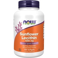 Viên uống chống tắc tia sữa Now Sunflower Lecithin 1200mg của Mỹ