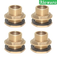 [Kloware] 2 Pieces Water Tank Hose Connector Faucet Tap Fittings Fittings 26.5mm