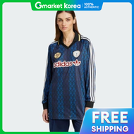 adidas | Adidas Long-Sleeve T-Shirt Oqj Ka4383 Retro Sports Cricket Inspired Long-Sleeve Jersey