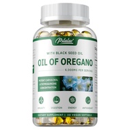 Dầu Oregano (Dầu hạt đen) Viên nang dầu Oregano 6000 mg Hỗ trợ miễn dịch và tiêu hóa Chất chống oxy