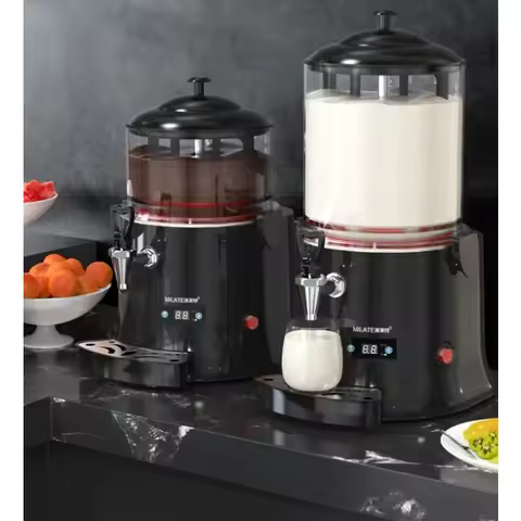 10L Chocolate Hot Drink Machine 5L Commercial Beverage Machine Hotel Milk Tea Machine Hot Milk Buffe