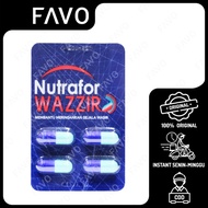 Nutrafor Wazzir - 4 Kapsul - Mengurangi Gejala Wasir