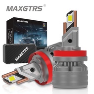 MAXGTRS ไฟหน้ารถบรรทุกแอลอีดี H1 12-60V H4 H7 HB2 H8 H11 HB4 9006 9012 140W 24000lm ชิป CSP LED