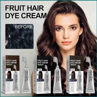 Fruit Dye Cream Hair Dye Repair Dye Plant Hair Dye Cover White Hair Maternity Black Hair Dye Cream