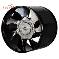 6 Inch High-Speed Exhaust Fan In-Line Duct Kitchen Extractor Metal Toilet Fan Industrial Fan 220Vfan air purifier dehumi