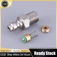 8mm Male Thread Quick Connect Valve PCP Filling With Valve M10*1 1/8NPT 1/8BSPP PCP Pneumatic Quick 