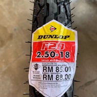DUNLOP Tyre Tire Tyres Tires Tayar SOTONG F20 2.50 - 18