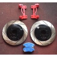 VTTR Sports 330mm Front Oversize Brake Disc Rotor kit for Honda Civic FB / CRZ