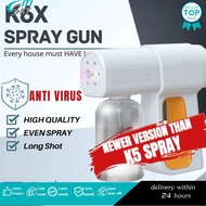 New Model K6X Wireless Nano Atomizer spray Disinfection spray Gun Sanitizer spray gun