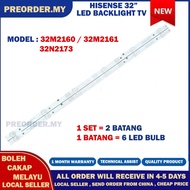 32M2160 / 32M2161 / 32N2173 HISENSE 32" LED TV BACKLIGHT (LAMPU TV) HISENSE 32 INCH LED TV BACKLIGHT