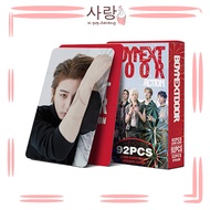92pcs BOYNEXTDOOR《THE ACTION》Red Group LOMO Cards Set Collection Kpop Photocard Kad Foto