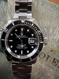 未拋光  ROLEX Submariner Date 16610