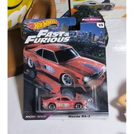 HOTWHEELS Hot Wheels mazda rx3 Fast rewind Fast furious series