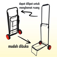 Troli Besi Lipat Serbaguna Troli Bawa Barang Galon Tabung Gas Dengan Free Tali / Trolley Portable Mi