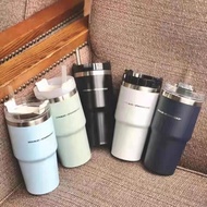Starbucks 591ml Stainless Steel Vacuum Thermos Tumbler Cups With Slider Lid Insulated Leakproof