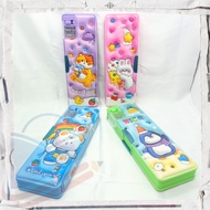 Fancy 2-Sided Magnetic Pencil Case - HB-60