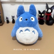 Totoro Doll Embroideredbiru Blue Totoro Plush Studio Ghibli/