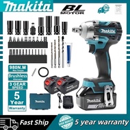 MAKITA DTW300/DTW700 21V impact wrench 980Nm Brushless Cordless electric wrench Power tool 1/2" wren