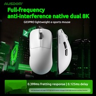เมาส์ G03 AUSDOM พร้อมเทคโนโลยี Near Linkไร้สายเวลาแฝงต่ำเป็นพิเศษ8000Hz 3395/3950เมาส์อิเล็กทรอนิกส