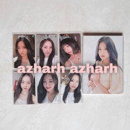SHARING Loona lightstick anniversary Md LS anniversary photocard postcard set Hyunjin Haseul Yeojin 