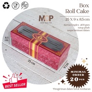 Roll Cake Box 25x9x8.5 Roll Bread Box Sponge Cake Box Cake Box