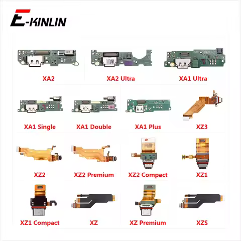 USB Charging Port Dock Plug Charger Board Flex Cable For Sony Xperia XA2 XA1 XZ3 XZ2 XZ1 XZS XZ Prem
