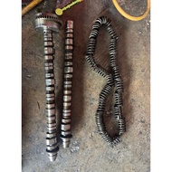 Fd2r camshaft set complete valve spring n retainer