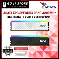 Adata XPG SPECTRIX D35G RGB 8GB (1x8GB) / 16GB (1x16GB) 3200mhz DDR4 RAM Memory PC Deskstop Gaming R