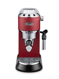 DeLonghi Delonghi Dedica Style Series Pump-Driven Espresso Coffee Machine (Red) EC685.R